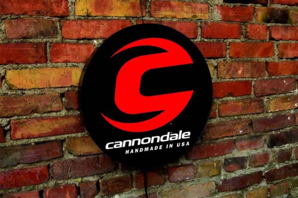 Podświetlane Logo 3D LED Cannondale 50-80 CM Reklama Sklepu