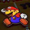 Duże Logo LED 3D Super Mario Figurka Postać Neon 54 CM