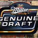 Podświetlane Logo 3D LED Miller Genuine Draft 60x56 CM Reklama Piwa Podświetlane Logo 3D LED Miller Genuine Draft 60×56 CM Reklama Piwa