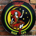 Podświetlane Logo 3D LED Miller High Life 50-80 CM Reklama Piwa Podświetlane Logo 3D LED Miller High Life 50-80 CM Reklama Piwa