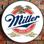 Podświetlane Logo 3D LED Miller 50-80 CM Reklama Piwa Podświetlane Logo 3D LED Miller 50-80 CM Reklama Piwa