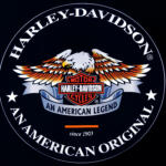 Podświetlane Logo 3D LED Harley Davidson 50-80 CM Podświetlane Logo 3D LED Harley Davidson 50-80 CM