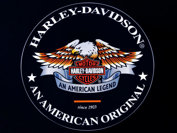 Podświetlane Logo 3D LED Harley Davidson 50-80 CM