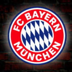 Podświetlane Logo 3D LED Bayern Munchen 50-80 CM Podświetlane Logo 3D LED Bayern Munchen 50-80 CM