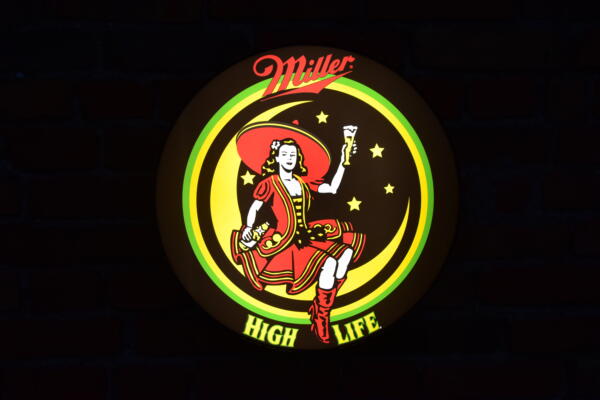 Podświetlane Logo 3D LED Miller High Life 50-80 CM Reklama Piwa