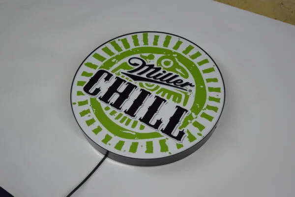 Подсвеченный 3D LED Miller Chill логотип 50-80 CM реклама пива