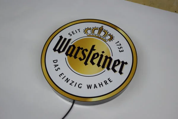 Verlicht 3D LED Warsteiner Logo 50-80 CM Bierreclame