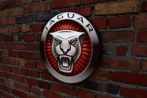 Svítící 3D LED logo Jaguar 50-80 CM Reklama (kopie)