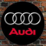Podświetlane Logo 3D LED Audi 50-80 CM Reklama Podświetlane Logo 3D LED Volkswagen 50-80 CM Reklama (Copy)