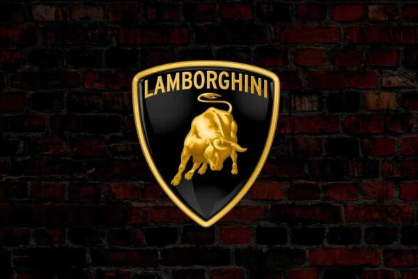Podświetlane Logo 3D LED Lamborghini50-80 CM Reklama (Copy)