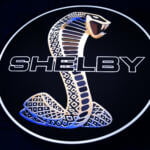 Osvetlené 3D LED logo Mustang Shelby 50-80 CM Reklama Osvetlené 3D LED logo Mustang Shelby 50-80 CM Reklama