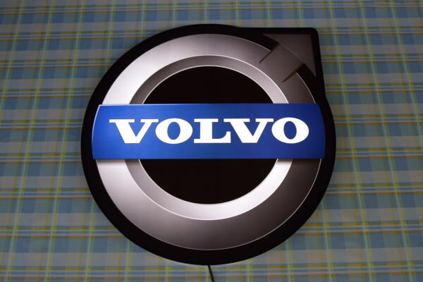 Illuminato 3D LED Volvo Logo 50-80 CM Pubblicità