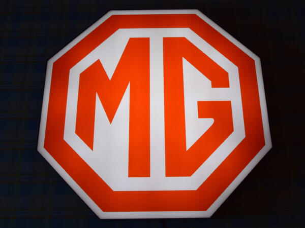 Podświetlane Logo 3D LED MG Morris Garages 50-80 CM Reklama
