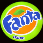 Svietiace 3D LED logo Fanta Exotic 50-80 CM Reklama Svietiace 3D LED logo Fanta Exotic 50-80 CM Reklama