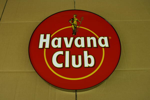 Podświetlane Logo 3D LED Havana Club Rum 50-80 CM Reklama