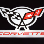 Podświetlane Logo 3D LED Chevrolet Corvette 50-70 CM Reklama Podświetlane Logo 3D LED Chevrolet Corvette 50-70 CM Reklama