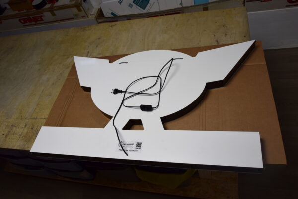 Podświetlane Logo 3D LED Chevrolet Corvette 50-70 CM Reklama